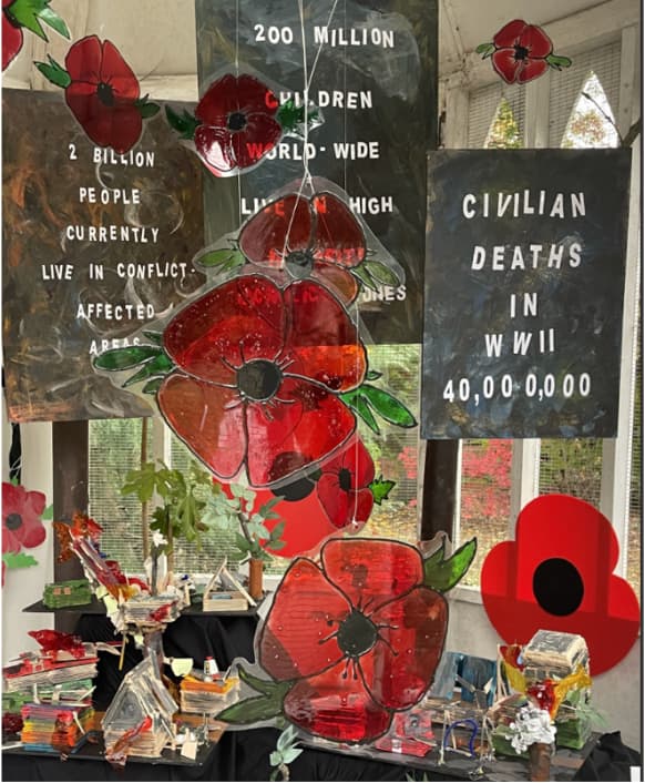 Historic Cannizaro Park Aviary hosts artworks by Donhead Prep pupils